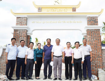 Cần Giuộc trùng tu Di tích nơi thành lập Chi bộ Đảng đầu tiên của huyện