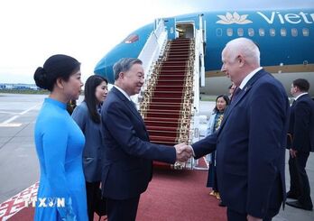 Tổng Bí thư Tô Lâm và Phu nhân kết thúc tốt đẹp chuyến thăm Belarus