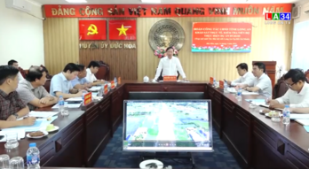 Chủ tịch UBND tỉnh - Nguyễn Văn Út Kiểm tra tiến độ thực hiện dự án Đường tỉnh 823D