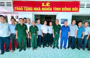 Cựu chiến binh góp sức xây dựng quê hương