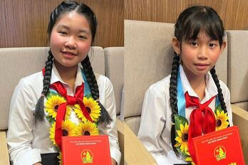 Long An có 2 học sinh đạt Giải thưởng Kim Đồng năm học 2024 – 2025