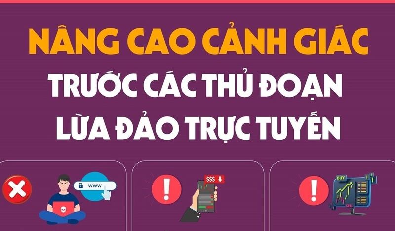 Nâng cao cảnh giác trước các thủ đoạn lừa đảo trực tuyến