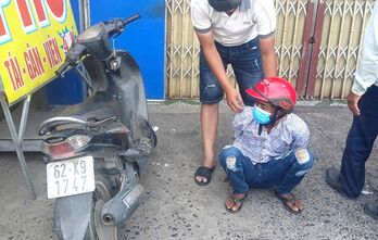 Bắt nhanh đối tượng trộm xe môtô