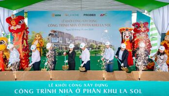 Long An khởi công xây dựng công trình nhà ở phân khu LA Sol