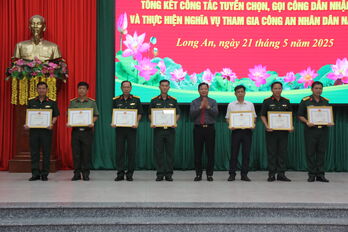 Tổng kết công tác tuyển quân năm 2025