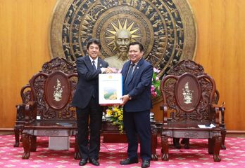Phó Chủ tịch UBND tỉnh - Huỳnh Văn Sơn tiếp và làm việc với Hiệp hội Doanh nghiệp Nhật Bản tại TP.HCM
