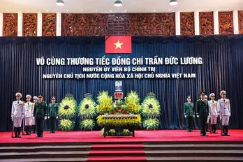 Lễ Quốc tang nguyên Chủ tịch nước Trần Đức Lương