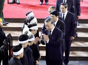 Tiễn biệt nguyên Chủ tịch nước Trần Đức Lương