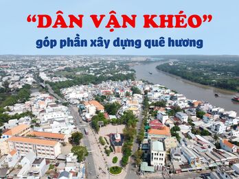 ‘Dân vận khéo’ góp phần xây dựng quê hương
