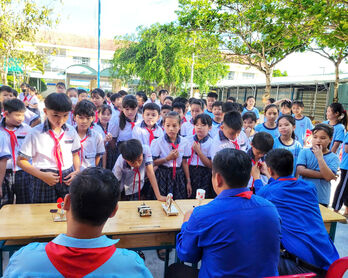 Thú vị mô hình Giờ ra chơi trải nghiệm, sáng tạo