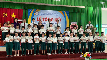 Trường TH, THCS&THPT Hà Long tổng kết năm học 2024-2025