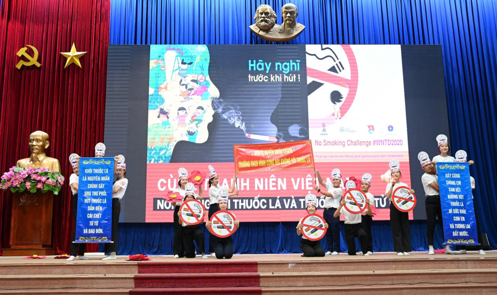Vì một cộng đồng khỏe mạnh - nói không với khói thuốc
