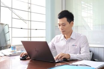 Kỹ sư trẻ tận tụy với nghề