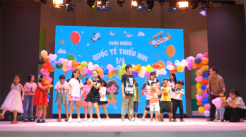 Sôi nổi Tết thiếu nhi tại Báo và Đài Phát thanh Truyền hình Long An