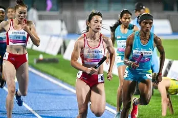 Vietnamese runners secure silver medal at Asian Championships
