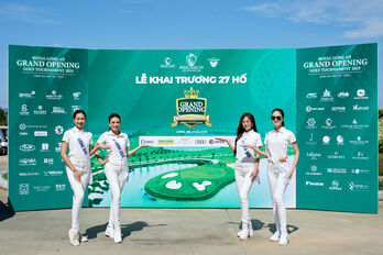 Royal Long An Golf & Country Club chính thức khai trương sân golf 27 hố đẳng cấp quốc tế