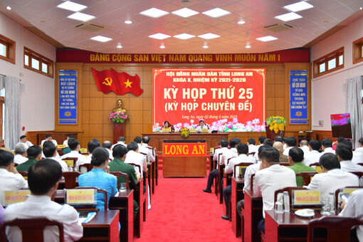 Thông báo kết quả Kỳ họp thứ 25 của HĐND tỉnh khóa X, nhiệm kỳ 2021-2026