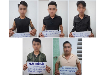 Bắt 5 đối tượng đánh người đòi khoản nợ 10 triệu đồng