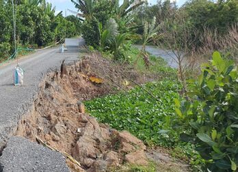 Long An: Thiên tai, sạt lở từ đầu năm 2025 đến nay gây thiệt hại khoảng 12,6 tỉ đồng