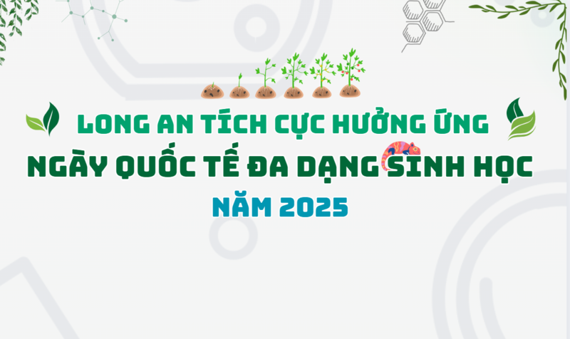 Long An tích cực hưởng ứng Ngày Quốc tế đa dạng sinh học năm 2025