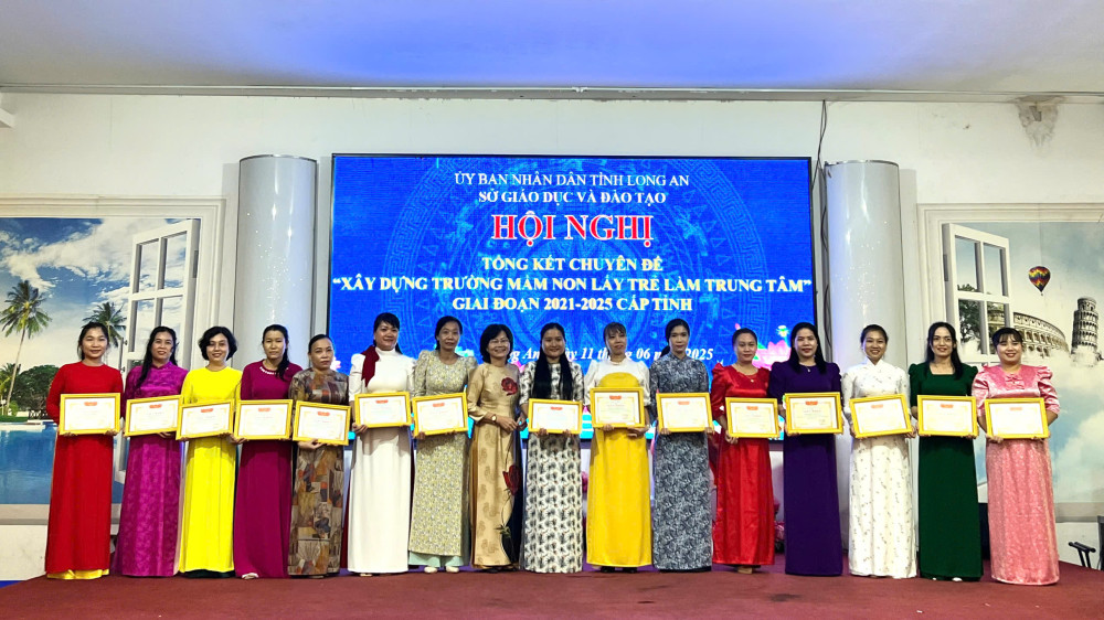 Tổng kết chuyên đề 'Xây dựng trường mầm non lấy trẻ làm trung tâm' giai đoạn 2021-2025