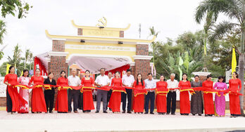 Cần Giuộc khánh thành công trình Di tích địa điểm thành lập Chi bộ Đảng đầu tiên của huyện