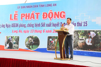 Long An phát động Hưởng ứng ngày ASEAN phòng, chống bệnh sốt xuất huyết lần thứ 15
