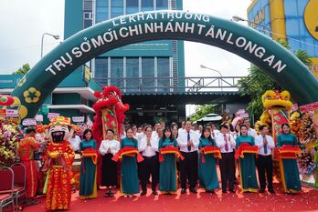 Khai trương Trụ sở mới BIDV chi nhánh Tân Long An tại Bến Lức