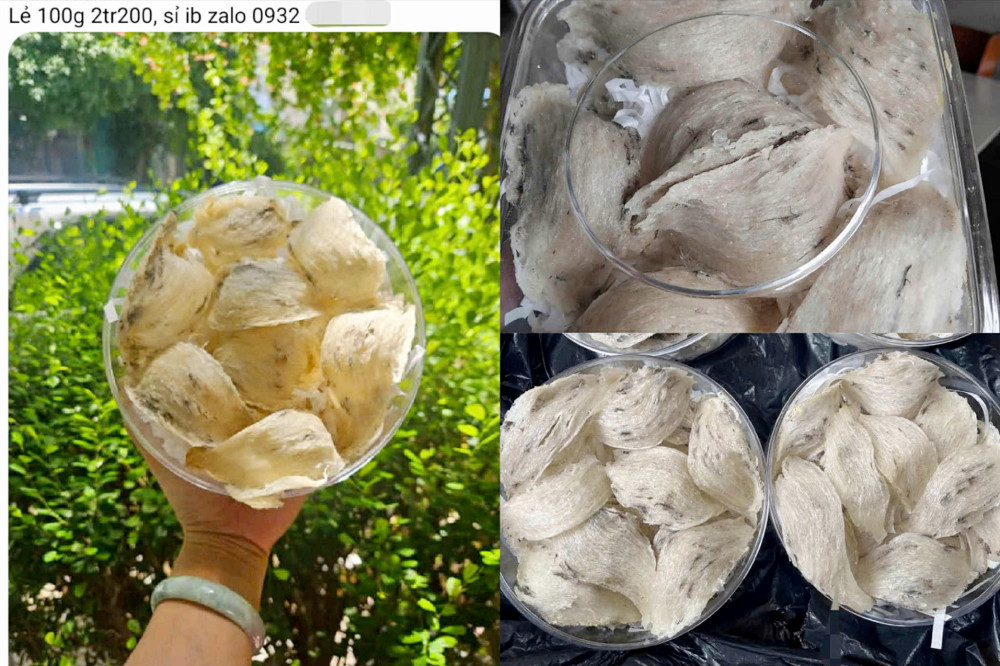 Yến sào giá rẻ tràn lan, chất lượng mơ hồ