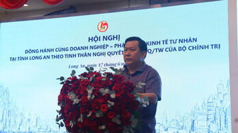 Long An always promotes sustainable private economic development