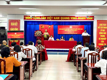 UBMTTQ Việt Nam tỉnh tổ chức hội nghị lần thứ 4 (khoá X)