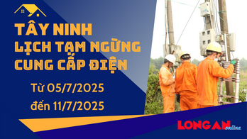 Lịch tạm ngừng cung cấp điện từ ngày 05 - 11/7/2025