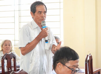 Xã Cần Giuộc công bố quyết định phê duyệt phương án bồi thường xây dựng cầu, đường dẫn vào cầu trên Đường tỉnh 827E