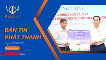 Bản tin phát thanh ngày 05/7/2025