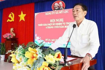 Đảng ủy xã Mỹ Lộc chỉ định bí thư chi bộ trực thuộc
