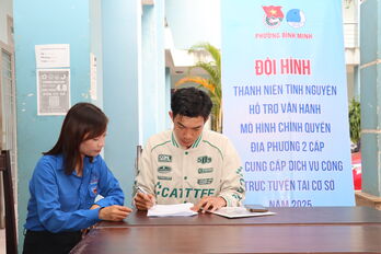 Phát huy sức trẻ trong công tác hỗ trợ vận hành mô hình chính quyền 2 cấp