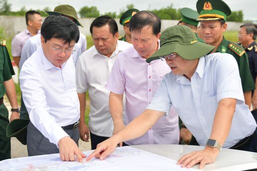 Bí thư Tỉnh ủy – Nguyễn Văn Quyết khảo sát thực tế các Cửa khẩu Quốc tế và tiến độ triển khai dự án đường cao tốc TP.HCM - Mộc Bài