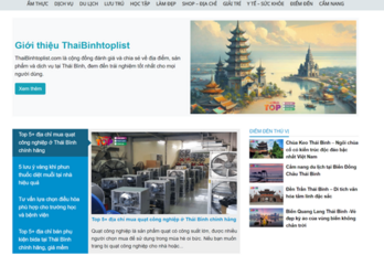 Giới thiệu Thái Bình Toplist – Cộng đồng đánh giá đậm chất bản địa