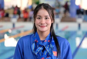 Mỹ Tiên giành 7 huy chương Vàng tại Giải bơi Vô địch trẻ quốc gia