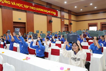 Sôi nổi chương trình tuyên truyền phòng, ngừa tội phạm mua bán người cho đoàn viên, thanh niên