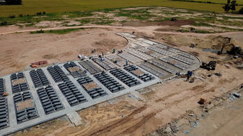 Mở rộng Nghĩa trang liệt sĩ  liên huyện Vĩnh Hưng - Tân Hưng