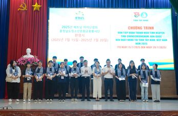 Tăng cường giao lưu giữa thanh niên Tây Ninh (Việt Nam) – Chungcheongnam (Hàn Quốc)