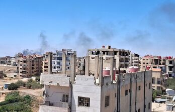 Israel tấn công trụ sở quân đội Syria ở thủ đô Damascus Israel tấn công trụ sở quân đội Syria ở thủ đô Damascus