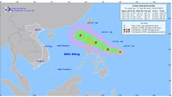 Tin áp thấp nhiệt đới gần Biển Đông