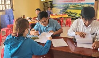 Công bố phương án bồi thường giải phóng mặt bằng dự án Đường tỉnh 827E đoạn qua xã Vàm Cỏ