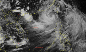 Bão số 3 mạnh lên cấp 10, khả năng ảnh hưởng Quảng Ninh - Thanh Hóa Bão số 3 mạnh lên cấp 10, khả năng ảnh hưởng Quảng Ninh - Thanh Hóa