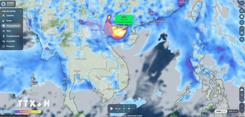 Bão số 3: Đảo Bạch Long Vĩ đã có gió mạnh cấp 8, giật cấp 9