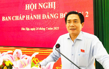 Hội nghị Ban Chấp hành Đảng bộ xã Tân Tập lần thứ 2