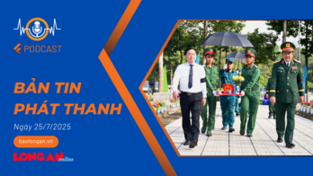 Bản tin phát thanh ngày 25/7/2025