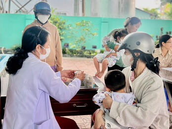 Tây Ninh: Triển khai Chiến dịch bổ sung vitamin A và cân đo trẻ đợt 1 năm 2025